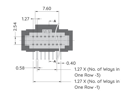 mpcbc-127-double-row-right-angle-with-fixing-pin-do-front-view
