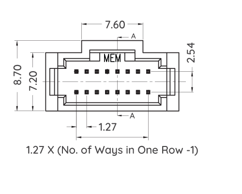 mpcbc-127-double-row-straight-vertical-do-front-view