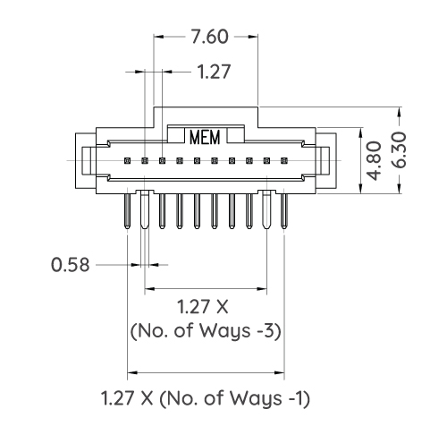 mpcbc-127-single-row-right-angle-with-fixing-pin-do-front-view