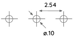 mpcbc-254-msptas-series-straight-single-or-double-row-pcb-headers-recommended-layout-sr-straight