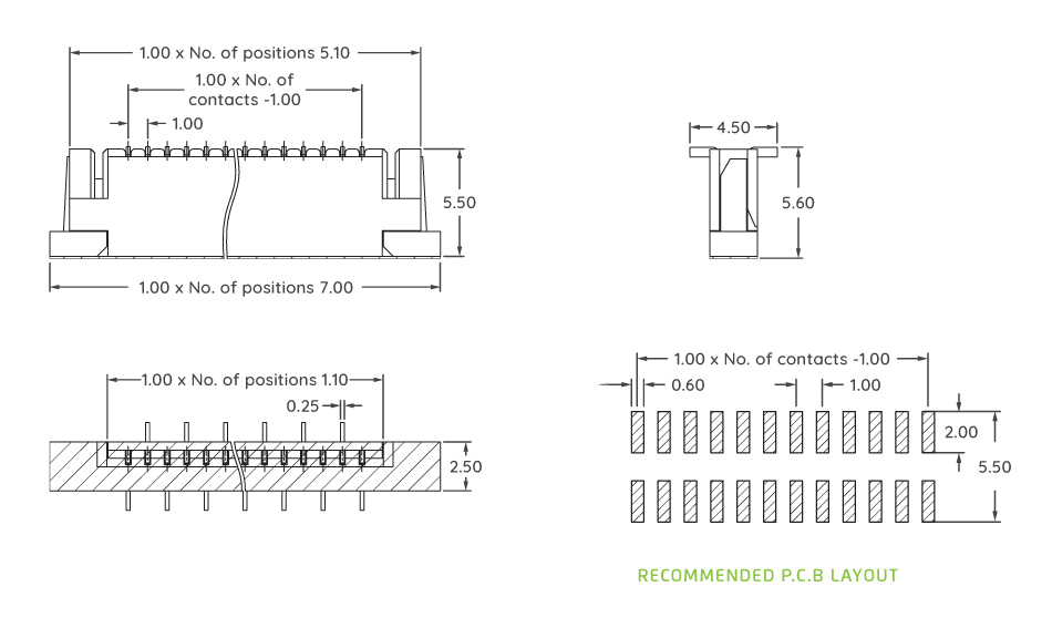 mpcbc-ffc-mf-series-1-00mm-pitch-ffc-fpc-2-5mm-high-zif-connector-do-dual-contact-s-smd