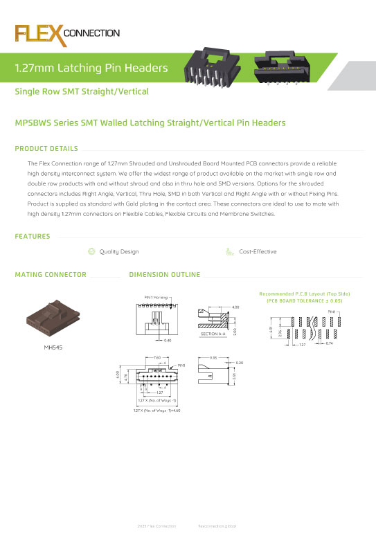 Single Row SMT Straight/Vertical thumbnail