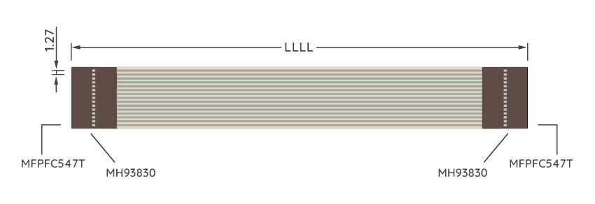 tfc-127-double-row-female-to-female-do-top-view