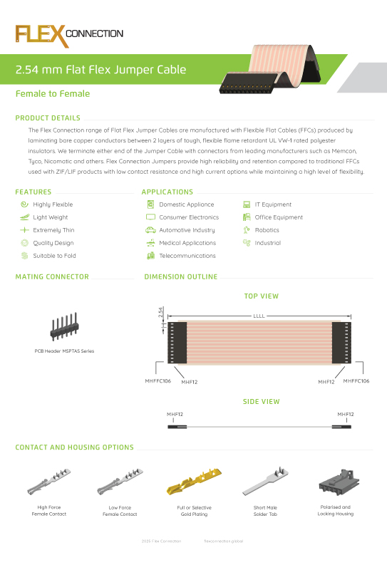 2.54mm Female to Female thumbnail