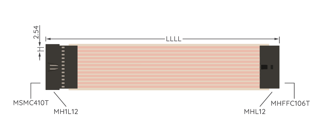 tfc-254-square-male-mh1l-locking-to-female-mhl-locking-do-top-view